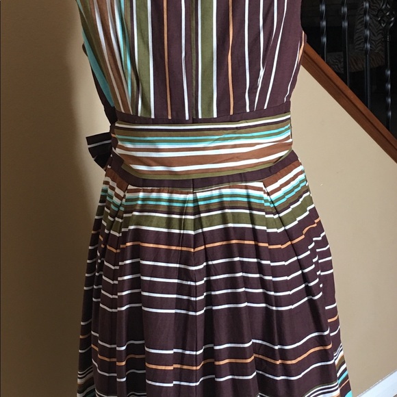 60’s Retro pleaded dress - Picture 2 of 7
